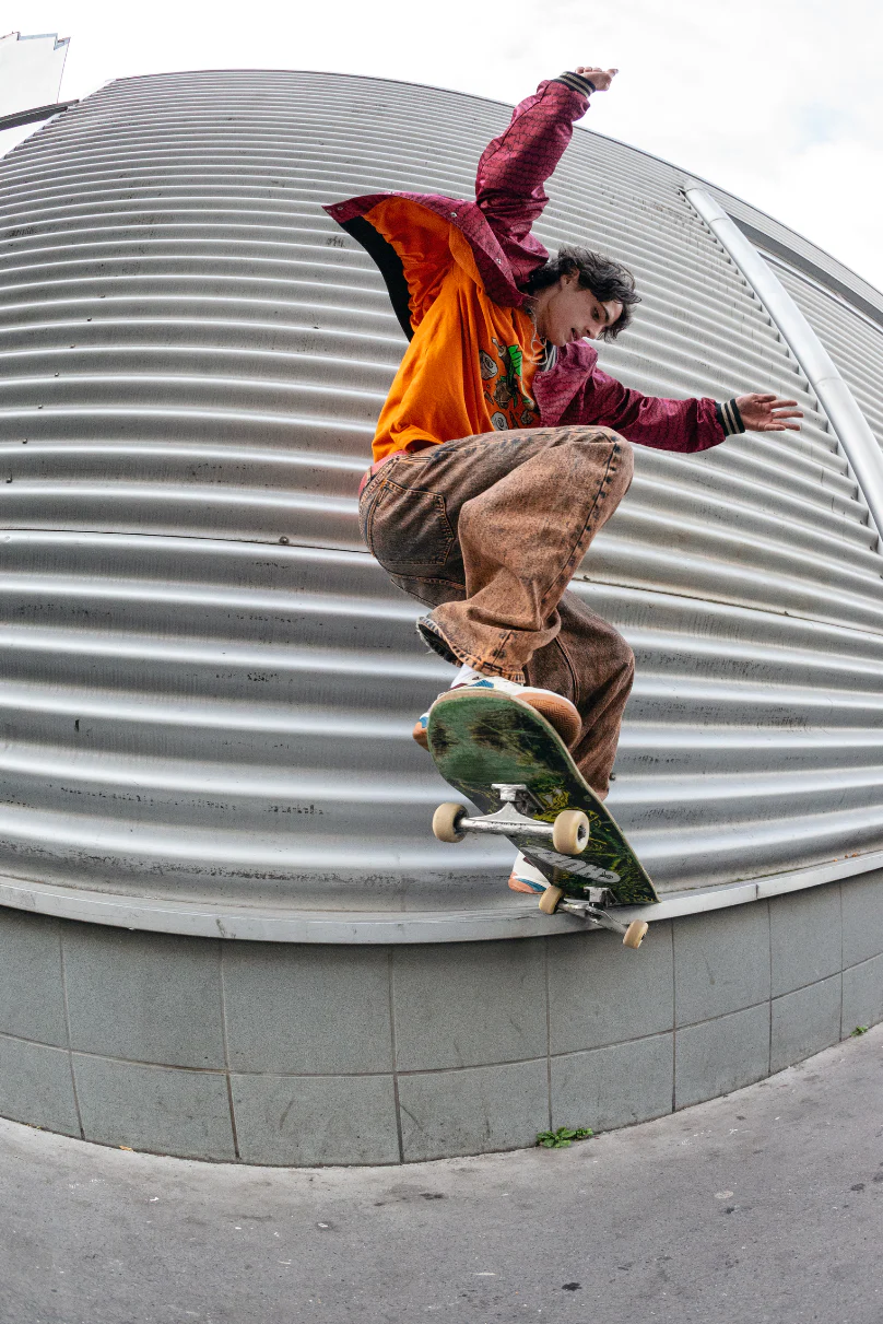 Billow Denim Pants Saffron - Afbeelding 6