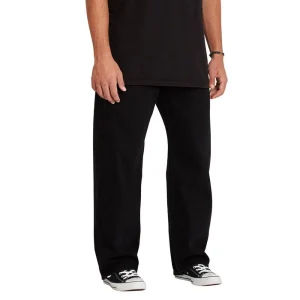 Billow Denim Pants Black