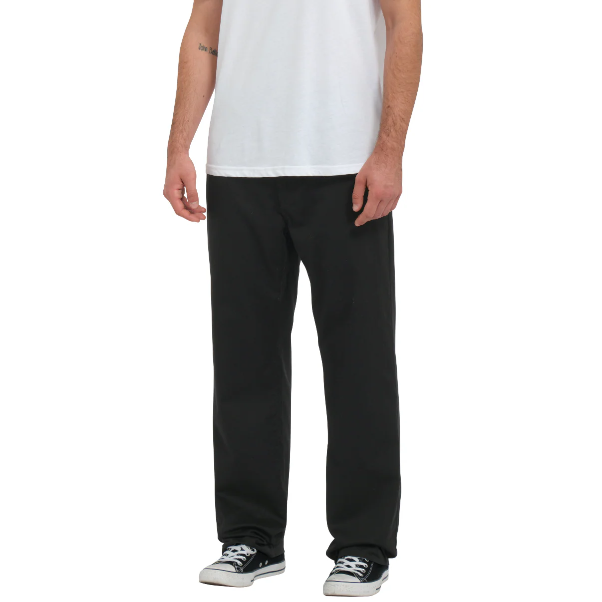 Frickin Regular Stretch Chino Trousers Black - Afbeelding 2