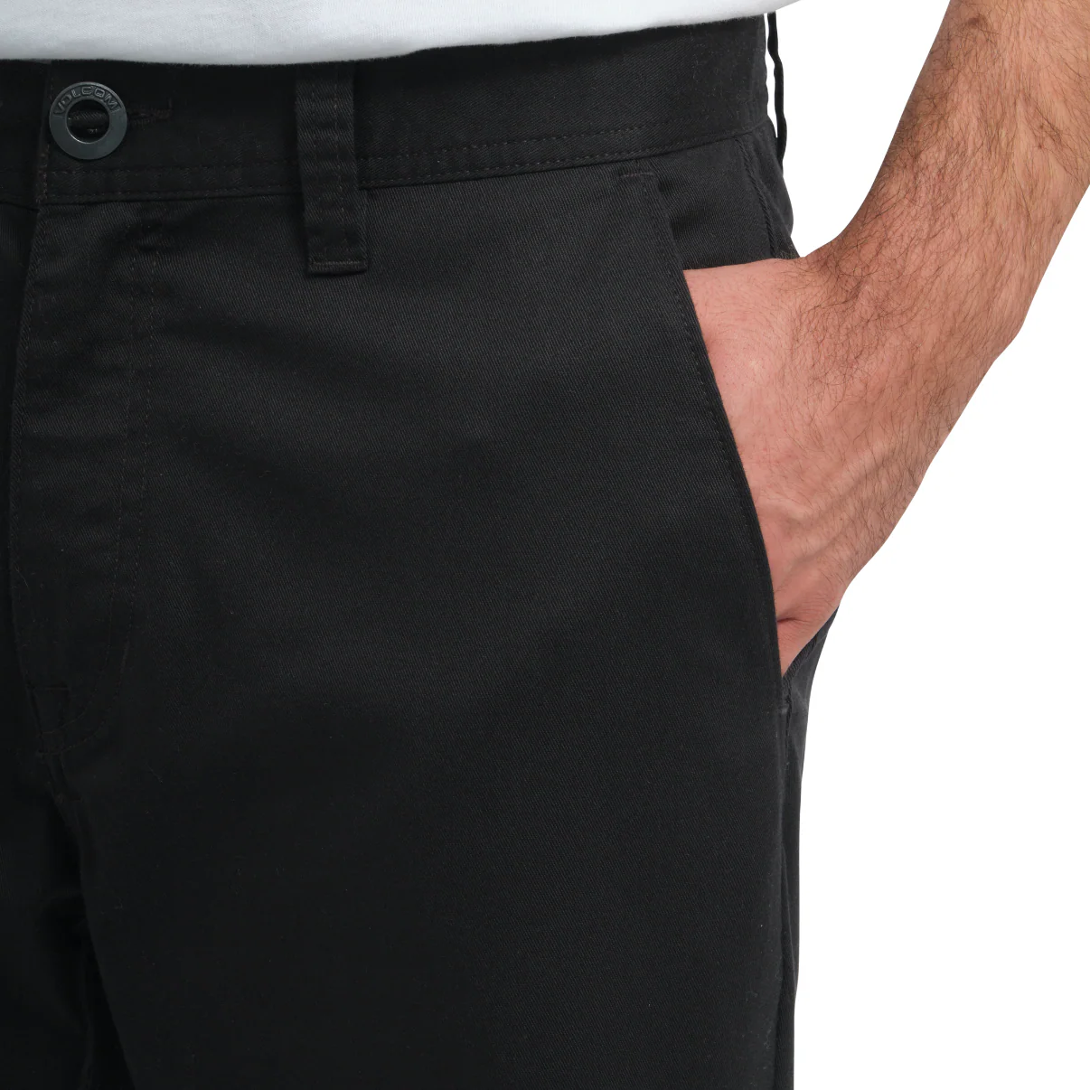 Frickin Regular Stretch Chino Trousers Black - Afbeelding 6
