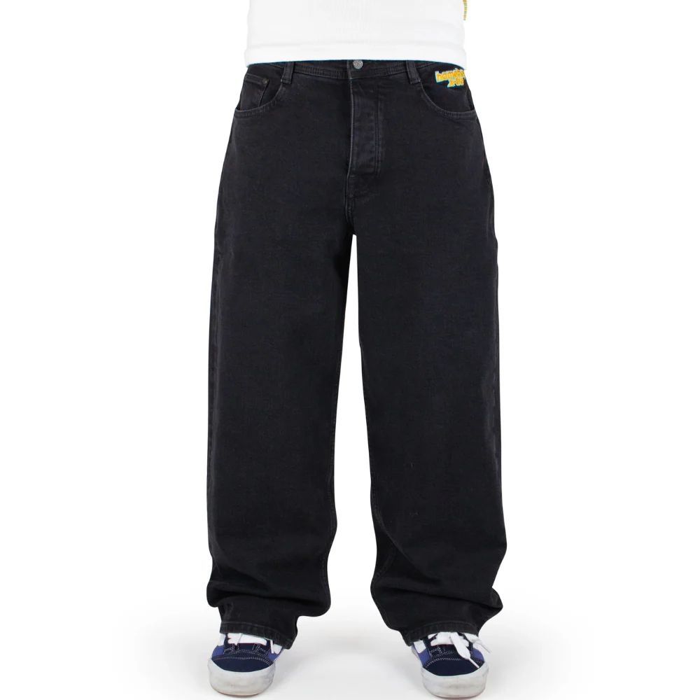 X-Tra Monster Gothic Pants Denim Washed Black - Afbeelding 3