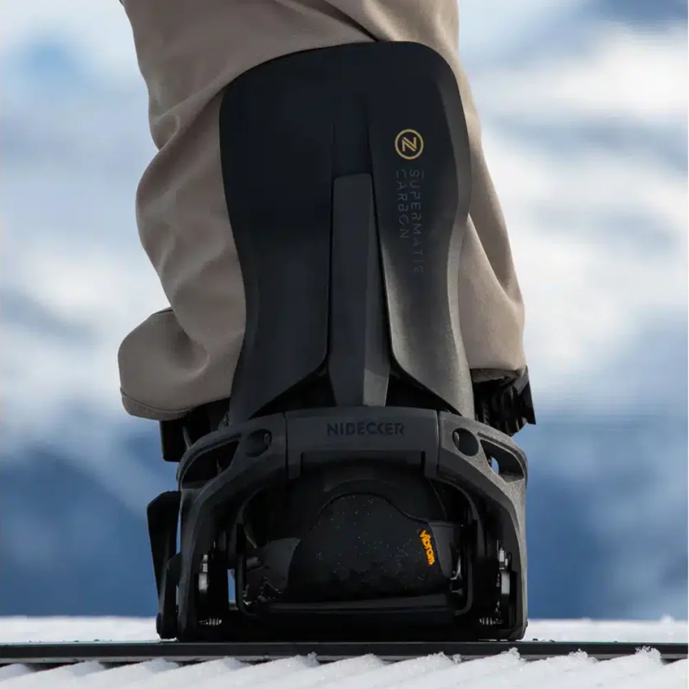 Supermatic 2026 Carbon Black Snowboardbindingen - Afbeelding 5