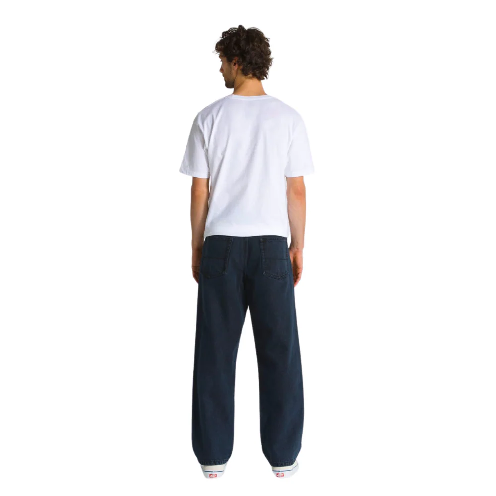 Nick Michel Check-5 Loose Pants Dress Blues - Afbeelding 4