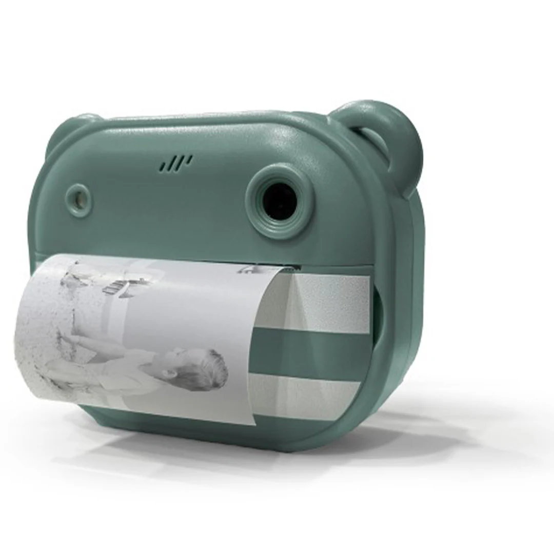 zazu kindercamera met thermische printer - groen - Afbeelding 2